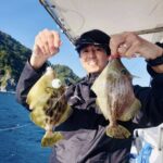 大分のカワハギ釣り！臼杵港発幸漁丸で大型連発