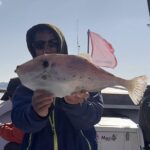 35年間たくさんのカワハギに巡り合えた島！